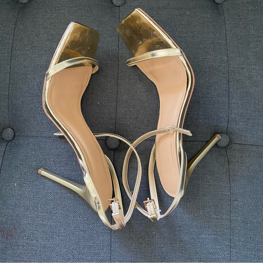 Gold ASOS heels - Picture 5 of 7
